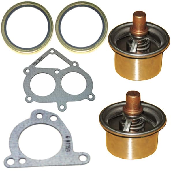 Aic Replacement Parts 2477133 Thermostat and Gasket Kit Fits Caterpillar C15 MBN 6NZ 247-7133 Fits CAT 2477133-GSKTS-KIT - main